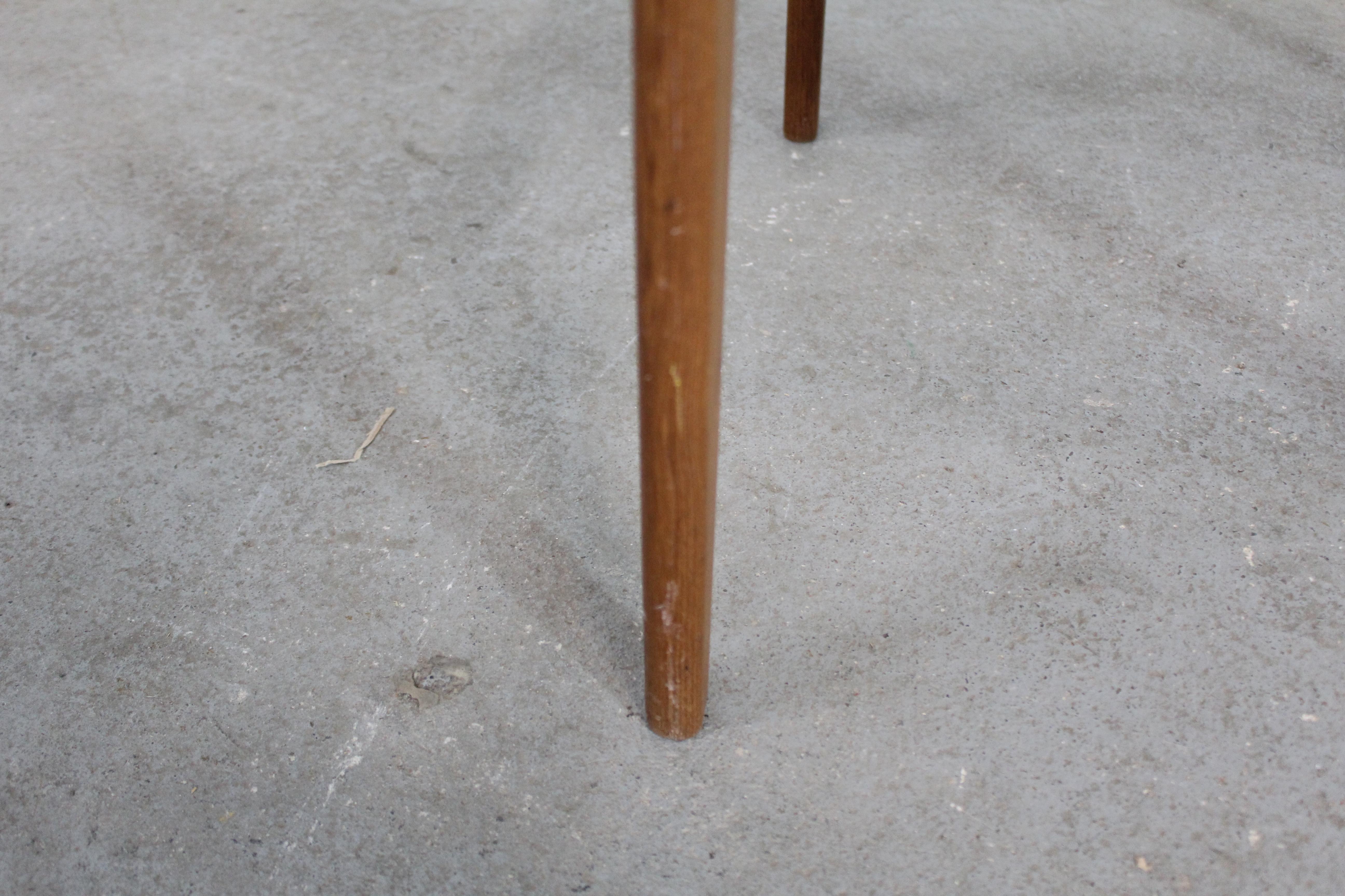 Danish Modern Teak Dining Arm Chair For Sale 7