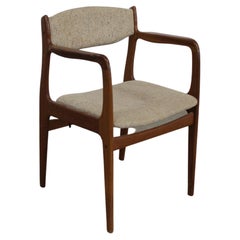 Danish Modern Teak Dining Arm Chair