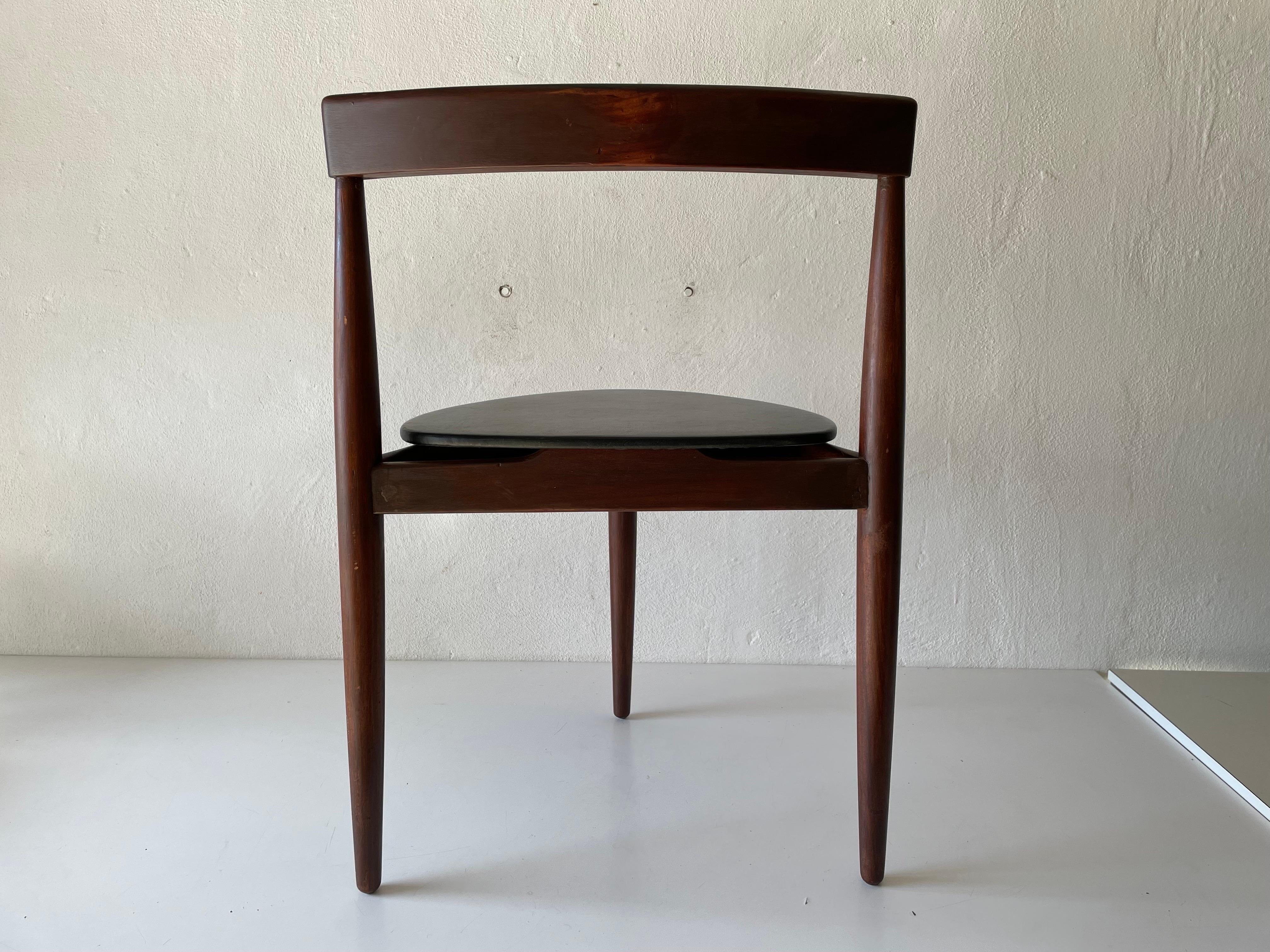 Mid-20th Century Danish Modern Teak Dining Chair by Hans Olsen for Frem Røjle, 1950s, Denmark For Sale