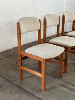 Chaises de salle à manger danoises modernes en teck - AS FOUNDÉ