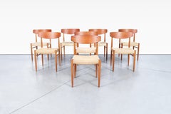 Danish Modern Teak Dining Chairs by AM Møbler