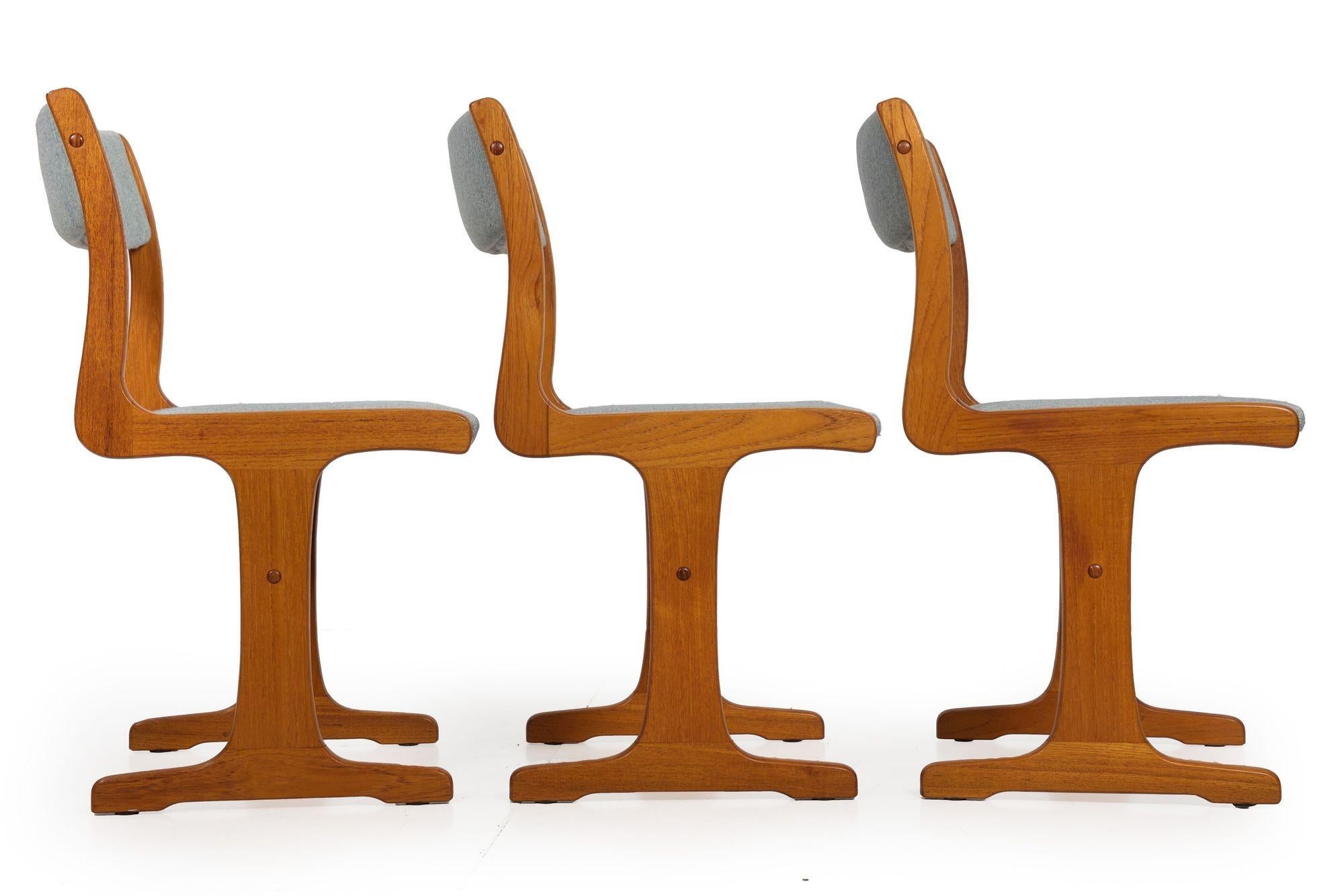 Danish Modern Teak Dining Chairs by Gangso Møbler, Set of 6 4