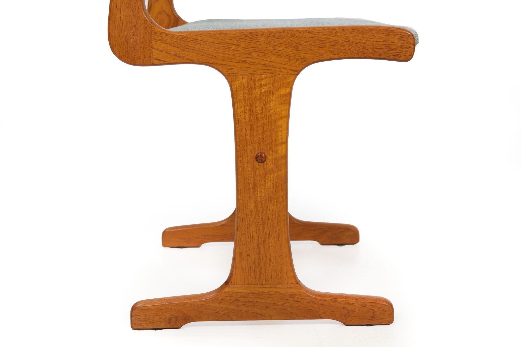 Danish Modern Teak Dining Chairs by Gangso Møbler, Set of 6 11