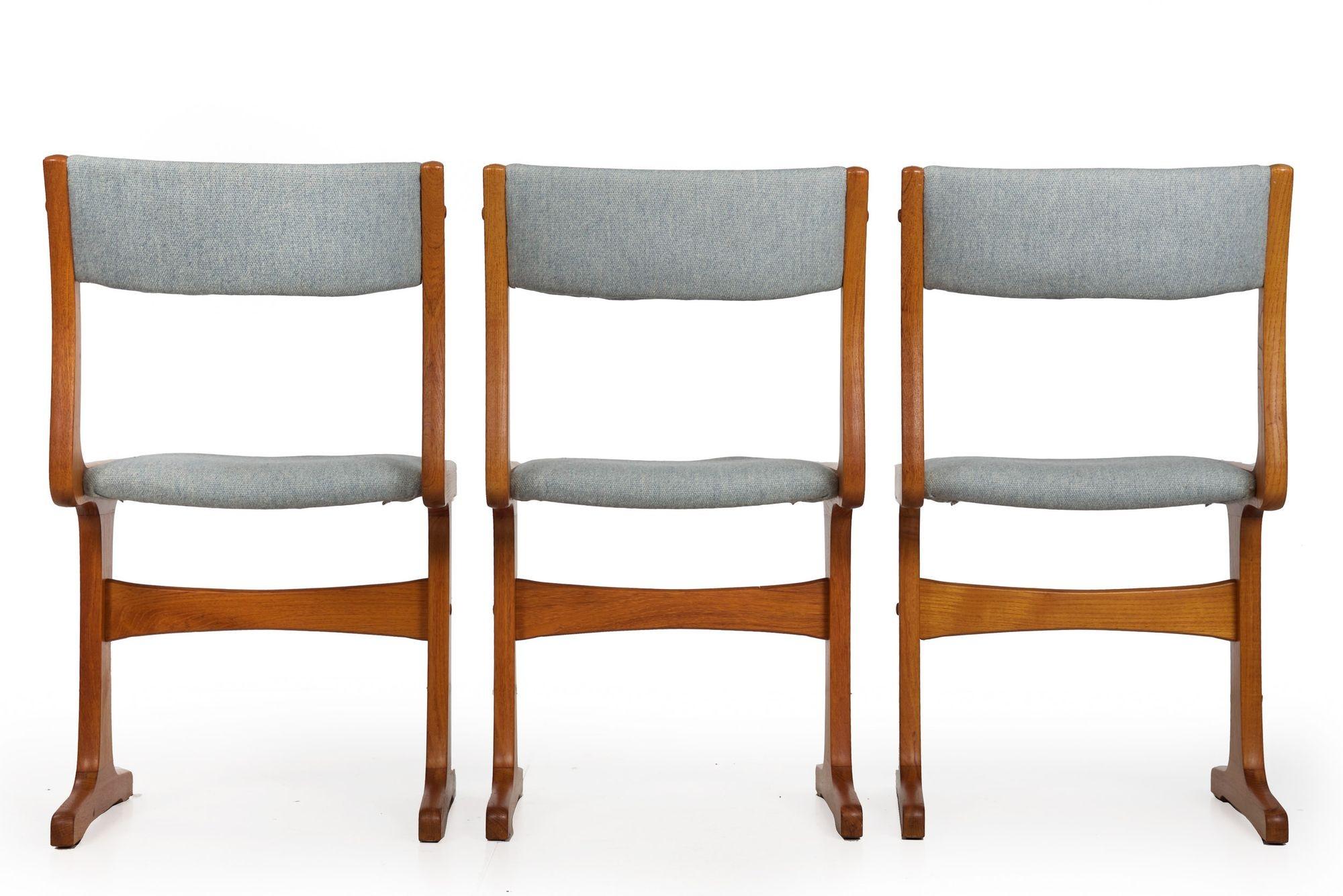 Danish Modern Teak Dining Chairs by Gangso Møbler, Set of 6 3