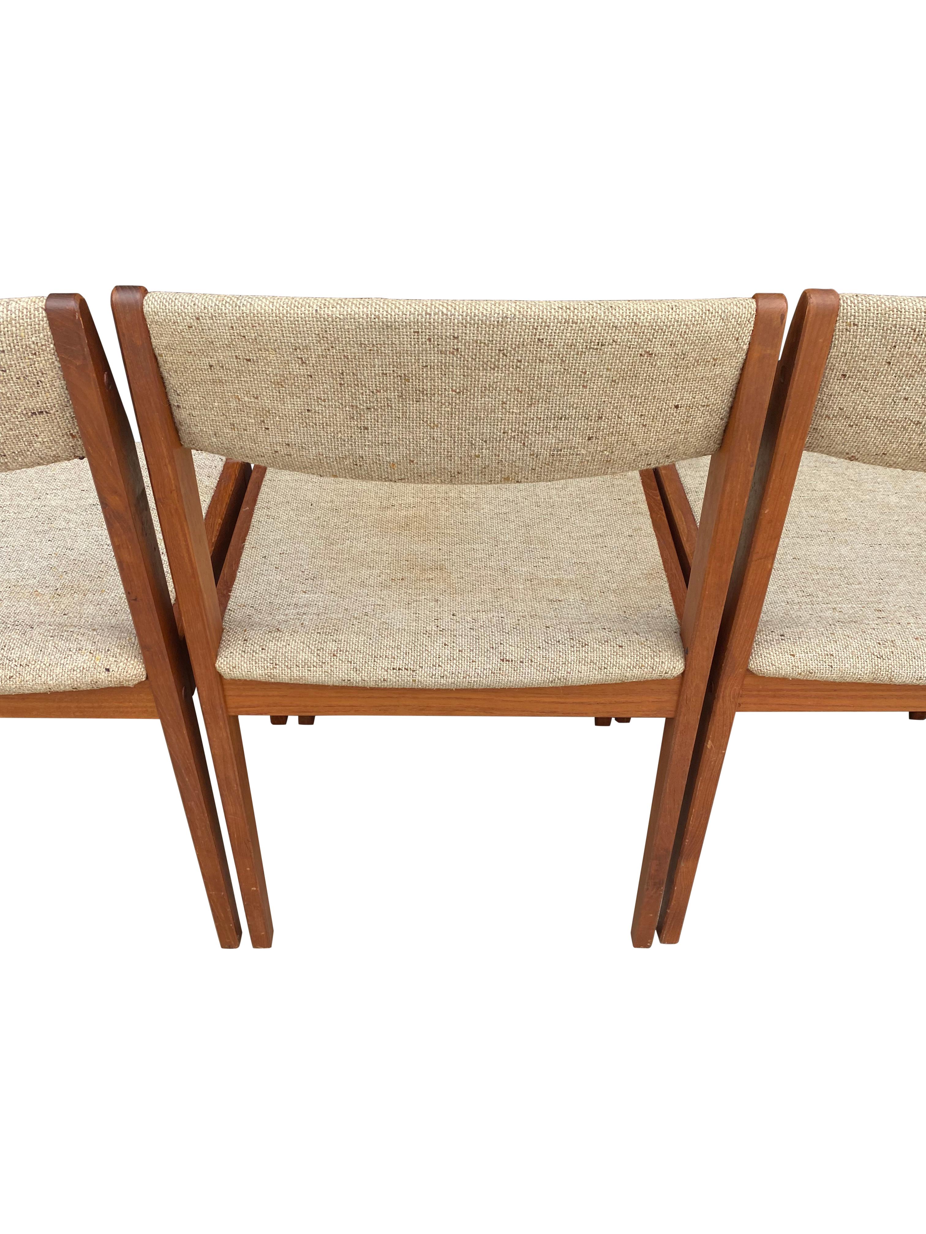 Danish Modern Teak Dining Chairs by Tarm Stole OG Mobelfabrik 7