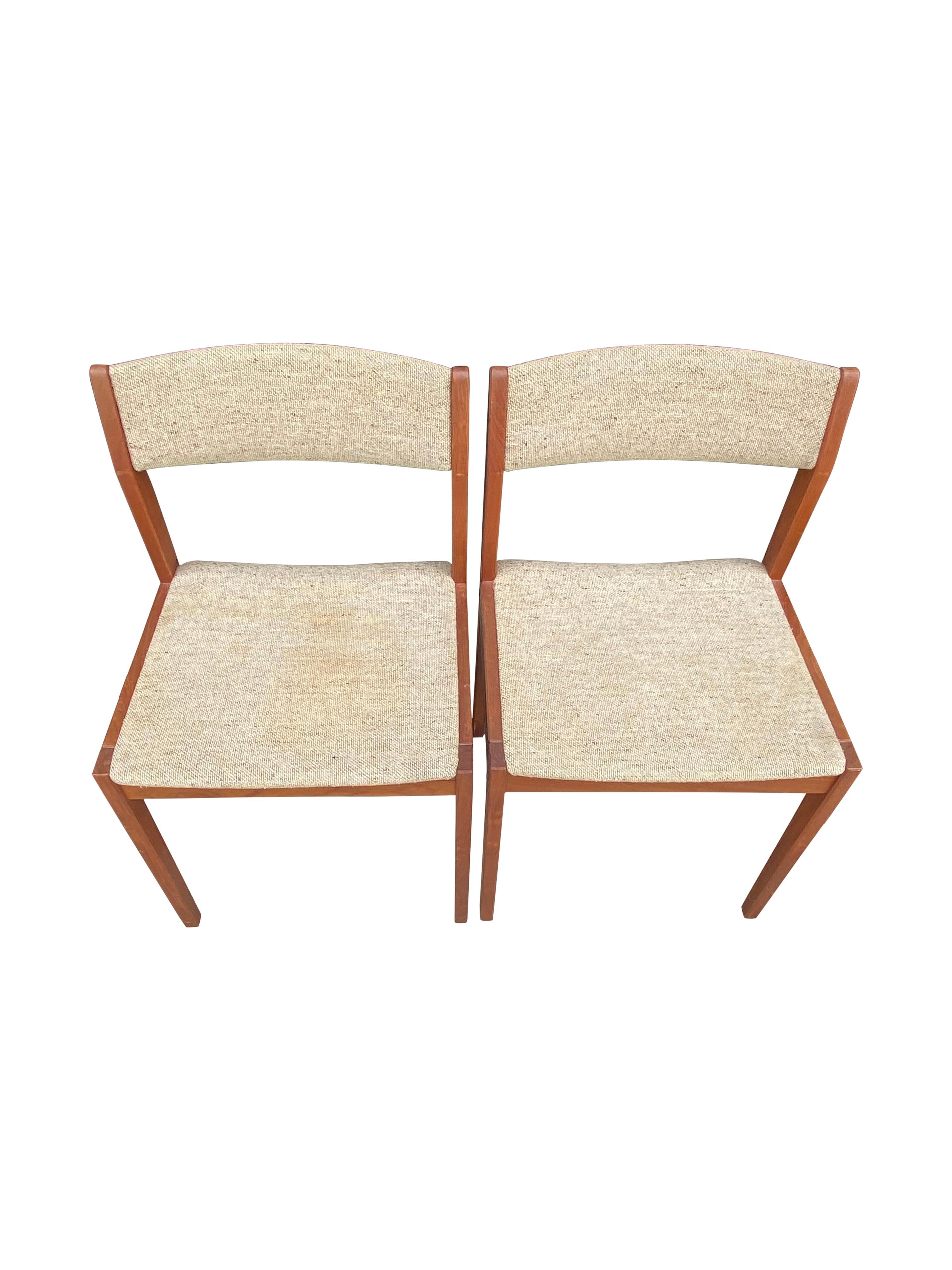 Danish Modern Teak Dining Chairs by Tarm Stole OG Mobelfabrik 3