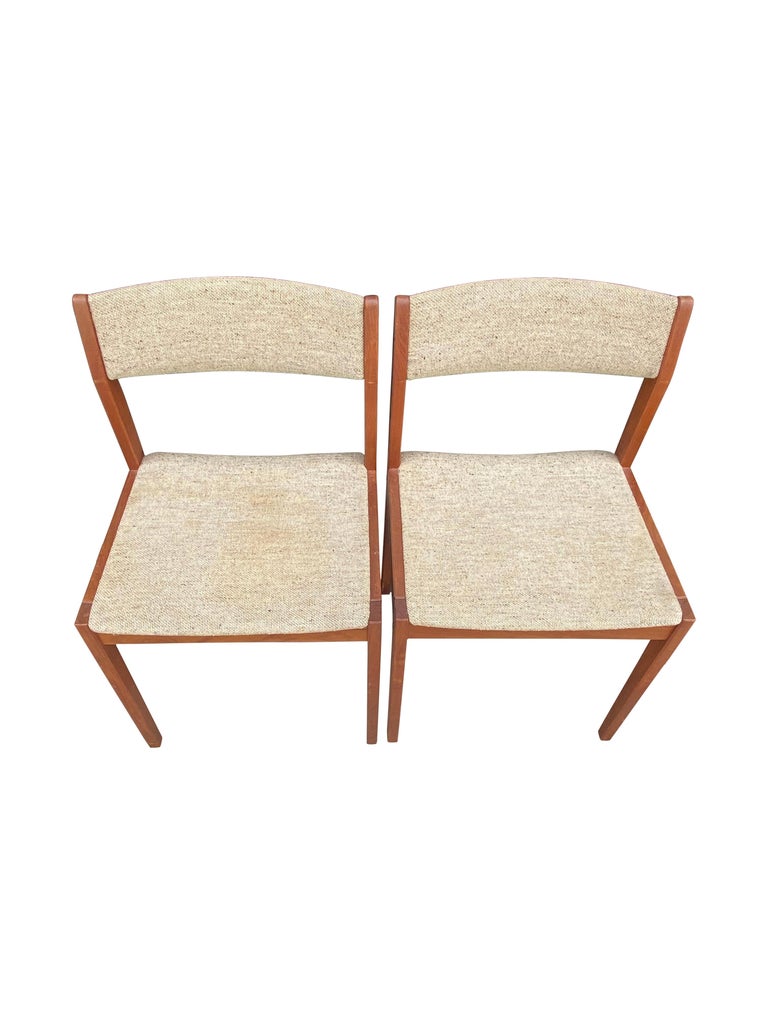 Danish Modern Teak Dining Chairs by Tarm Stole OG Mobelfabrik 4