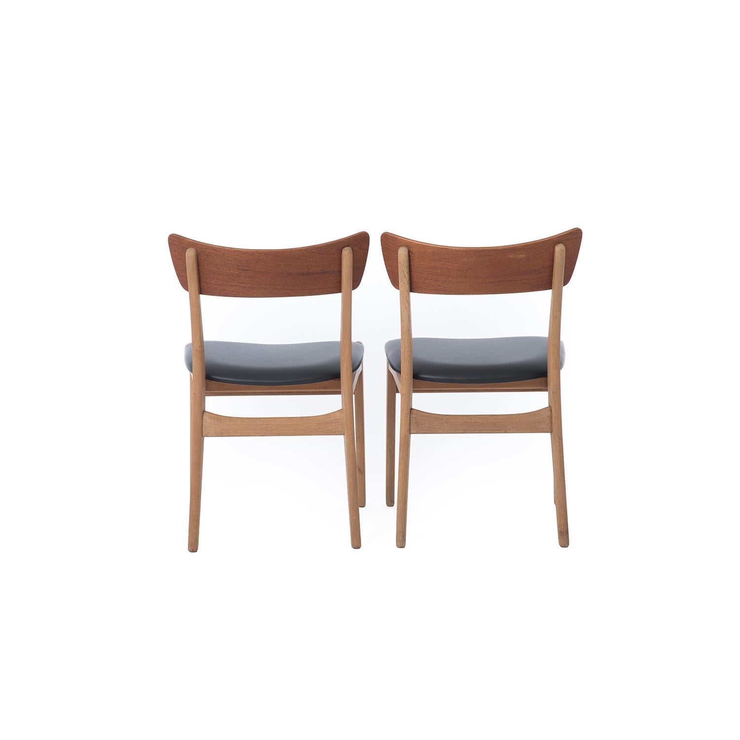 Scandinavian Modern Danish Modern Teak Dining Chairs