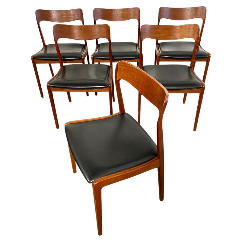 Danish Modern Teak Dining Chairs