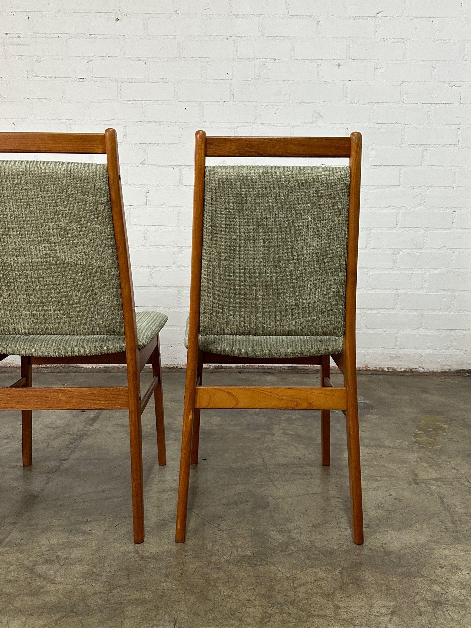 Danish Modern Teak Dining Chairs -set of Four For Sale 9