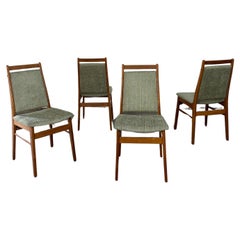 Vintage Danish Modern Teak Dining Chairs -set of Four