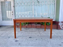 Danish Modern Teak Dining Table by Henning Kjaernulf