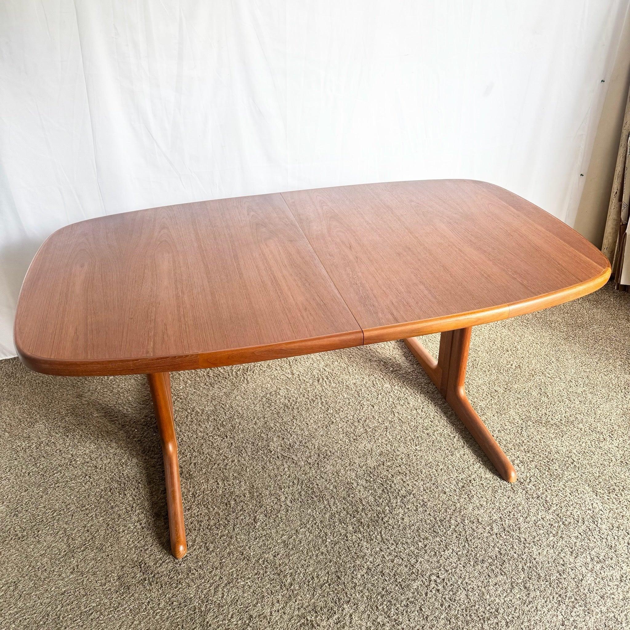 Danish Modern Teak Dining Table by Skovby For Sale