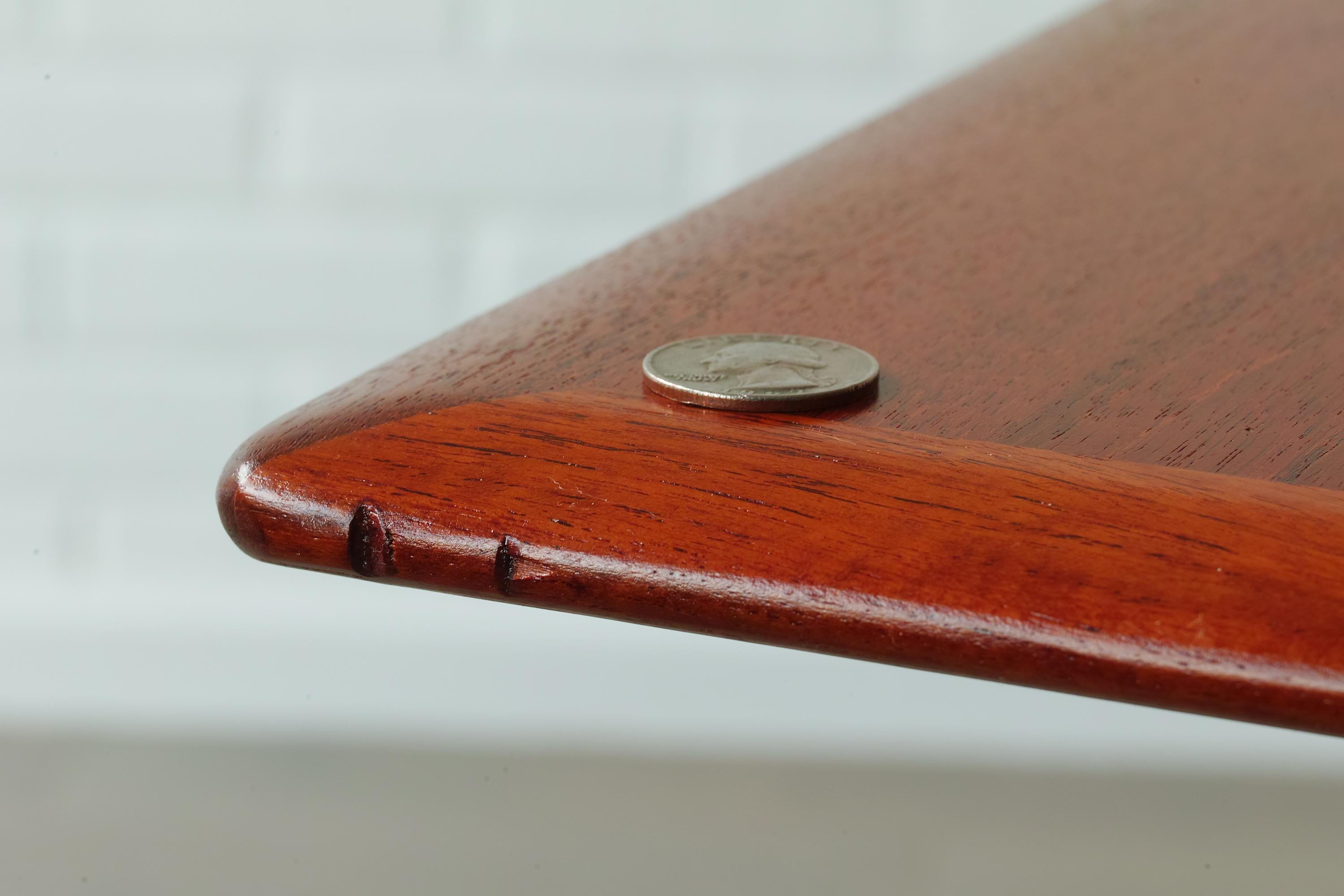 Danish Modern Teak Dining Table or Partners Desk en vente 6