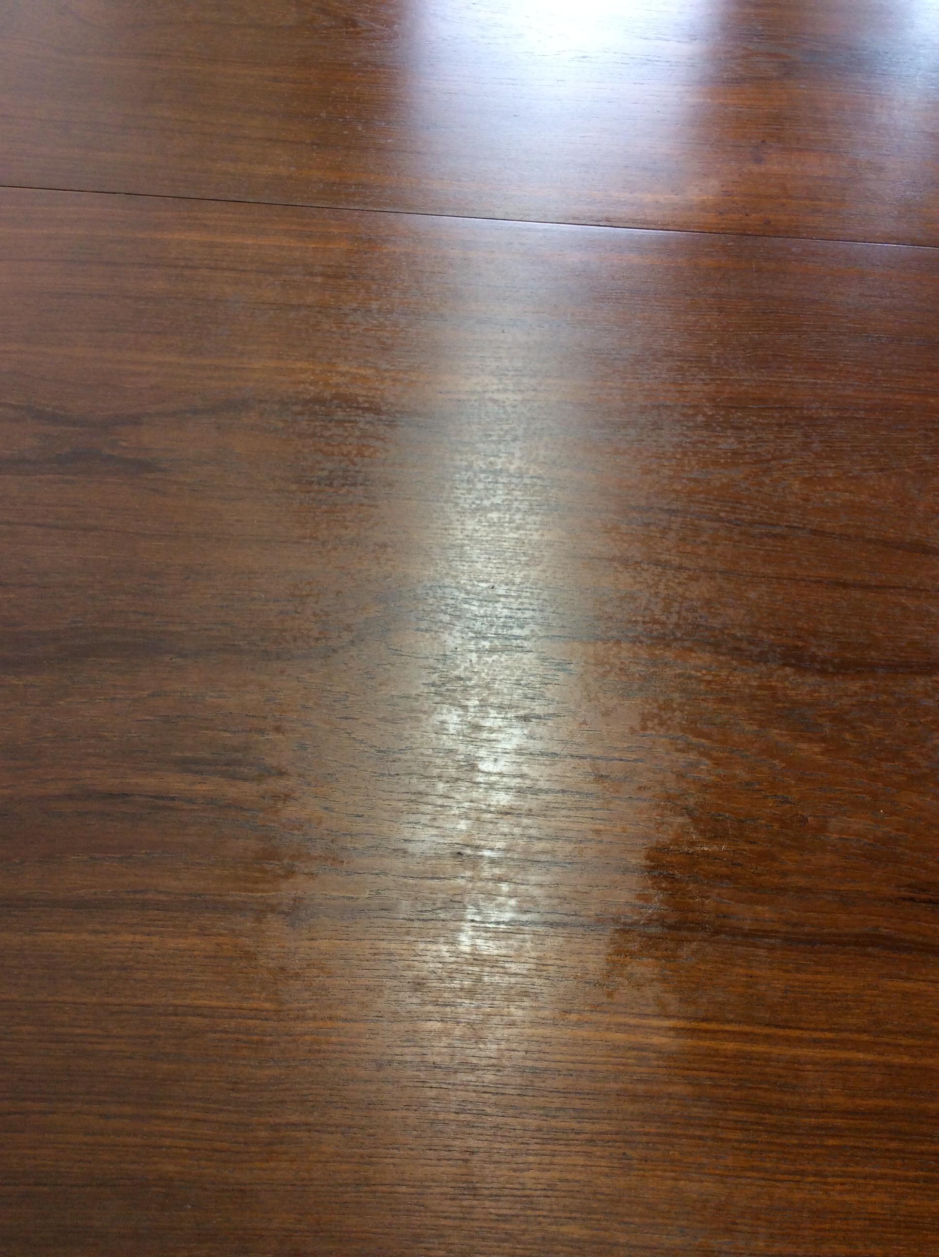 Danish Modern Teak Dining Table with 3 Large Leafs 2