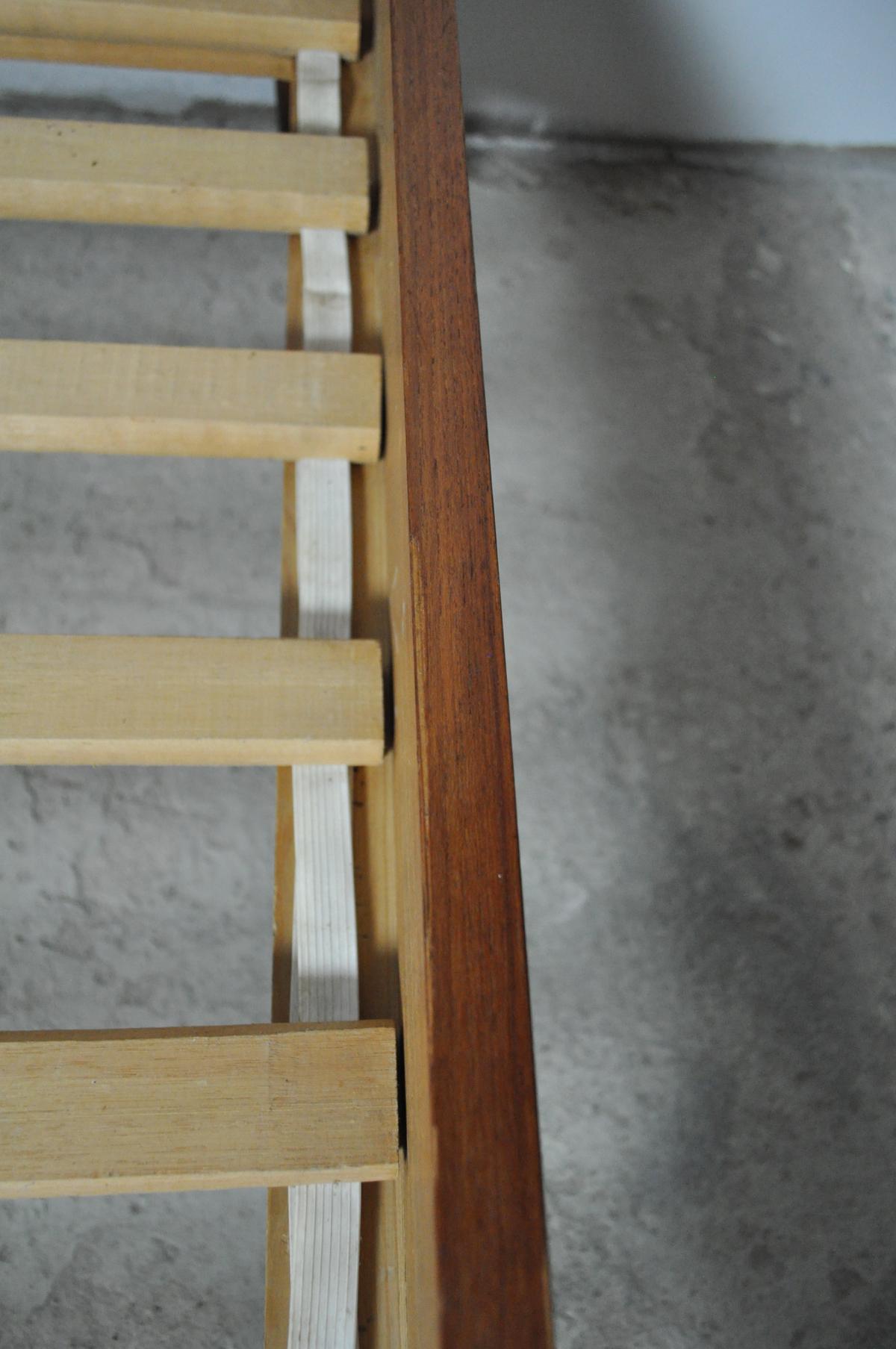 Danish Modern Teak Double Bed, 1960s 2