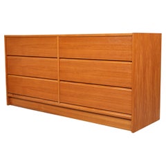 Commode double danoise moderne en teck