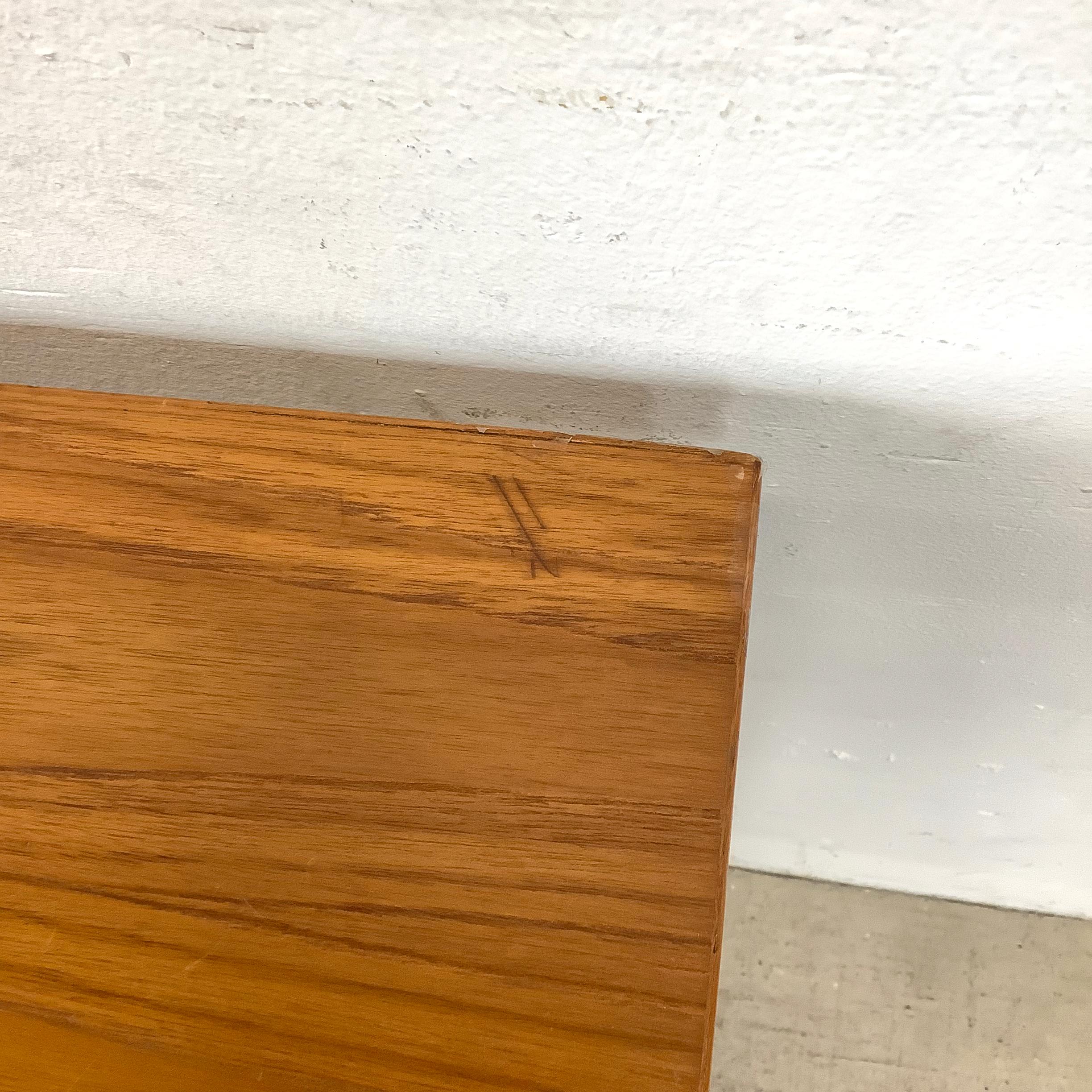 Danish Modern Teak Draw Leaf Dining Table, Brdr. Furbo 6