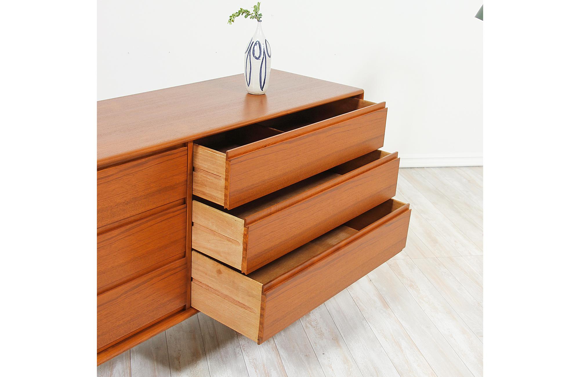Mid-20th Century Danish Modern Teak Dresser by Art Furn