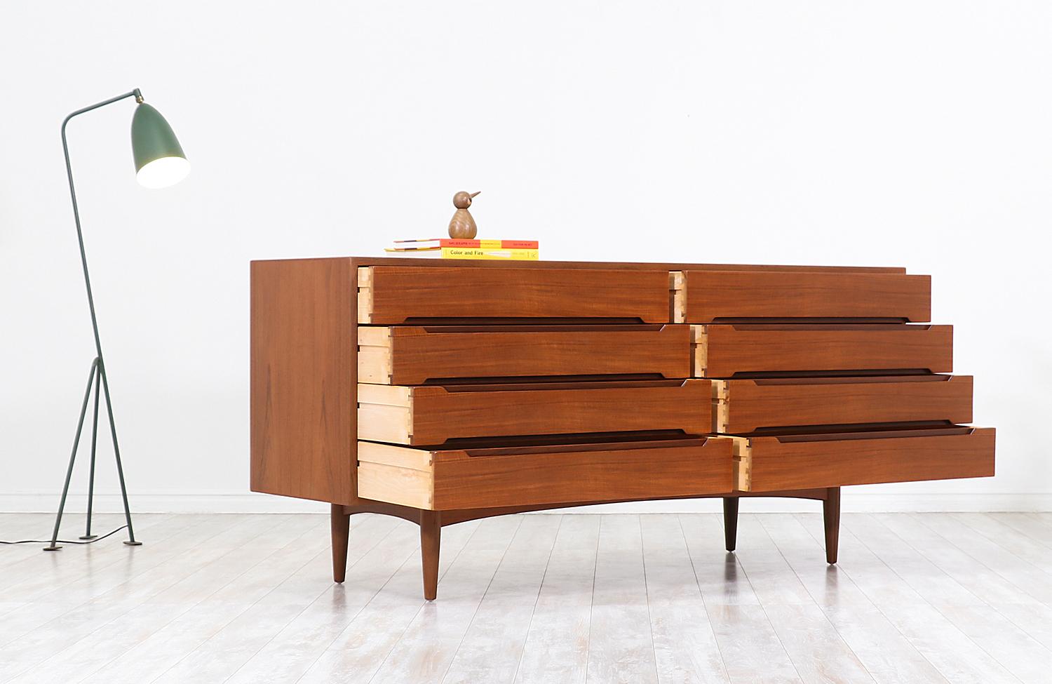 danish teak dresser