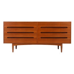 Danish Modern Teak Dresser by E.W. Bach