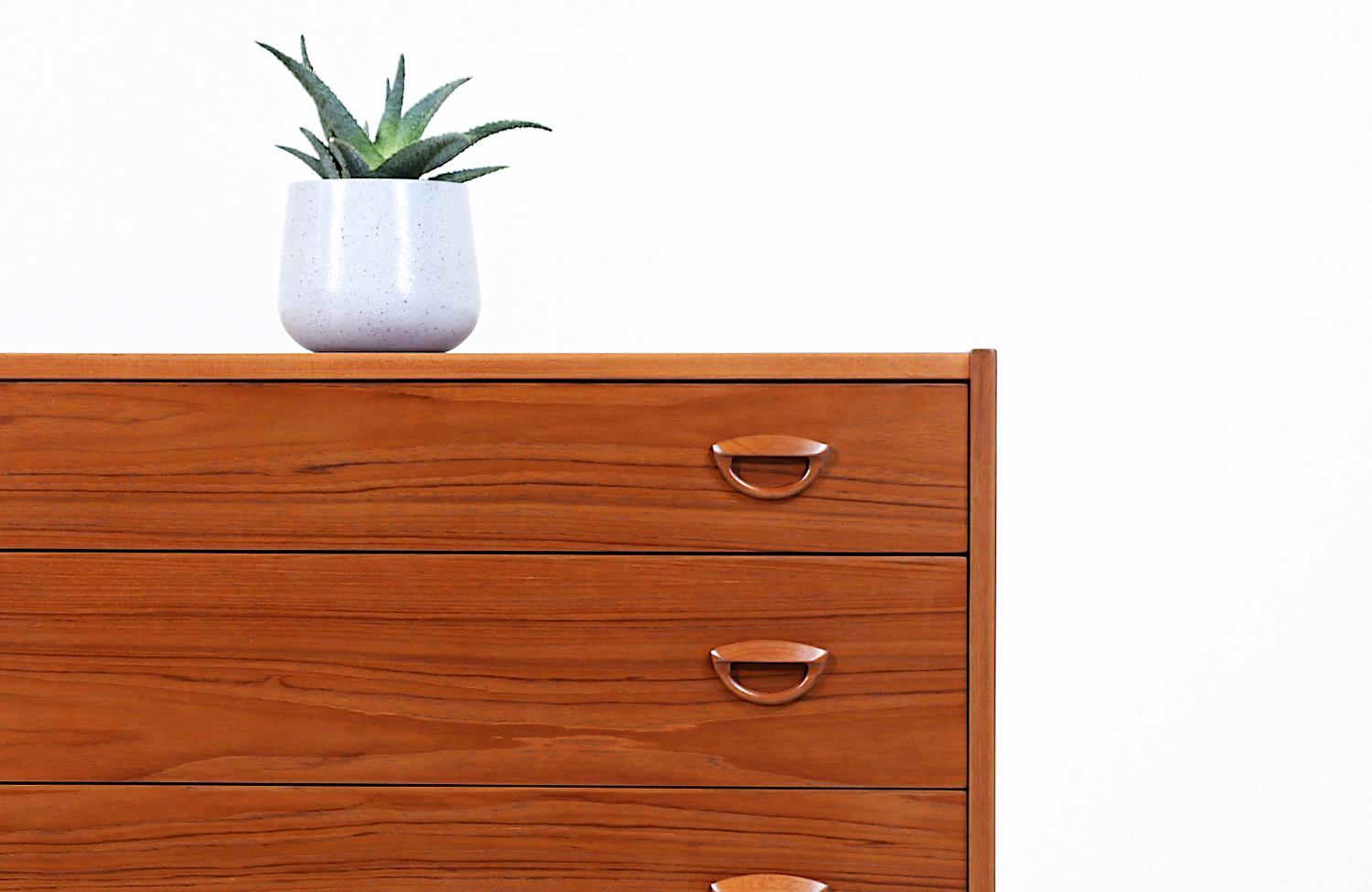 Mid-20th Century Danish Modern Teak Dresser by Kai Kristiansen