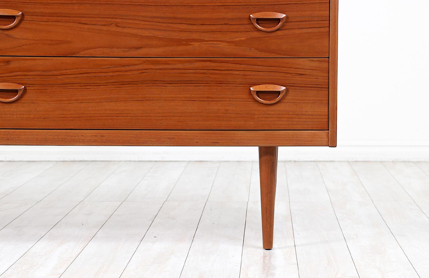 Danish Modern Teak Dresser by Kai Kristiansen 1