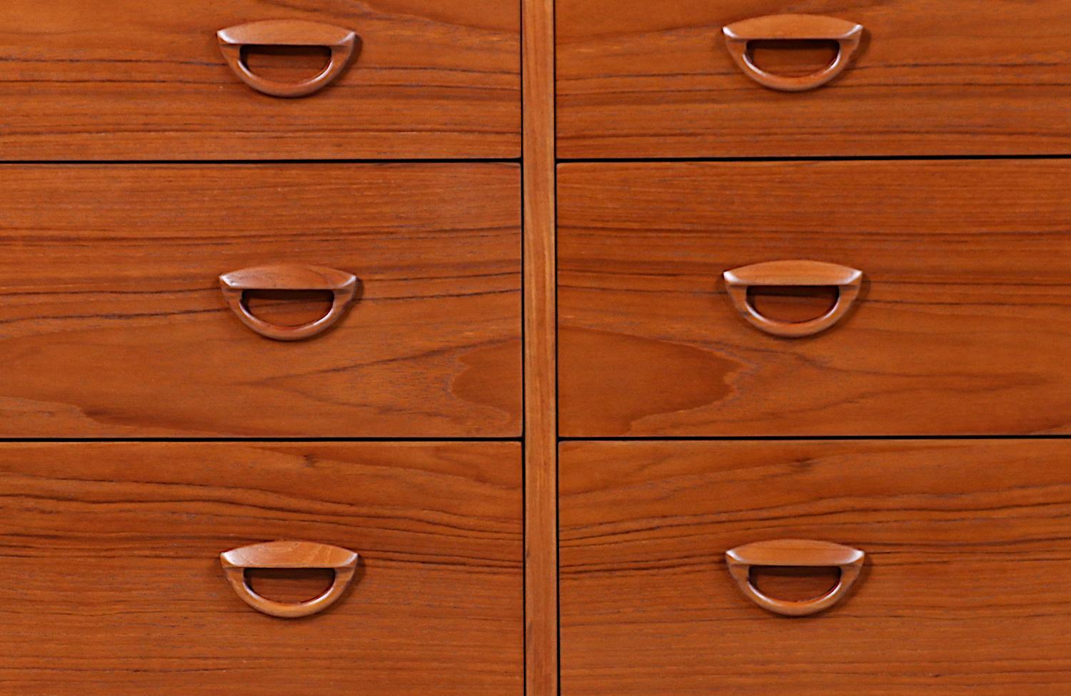 Danish Modern Teak Dresser by Kai Kristiansen 2