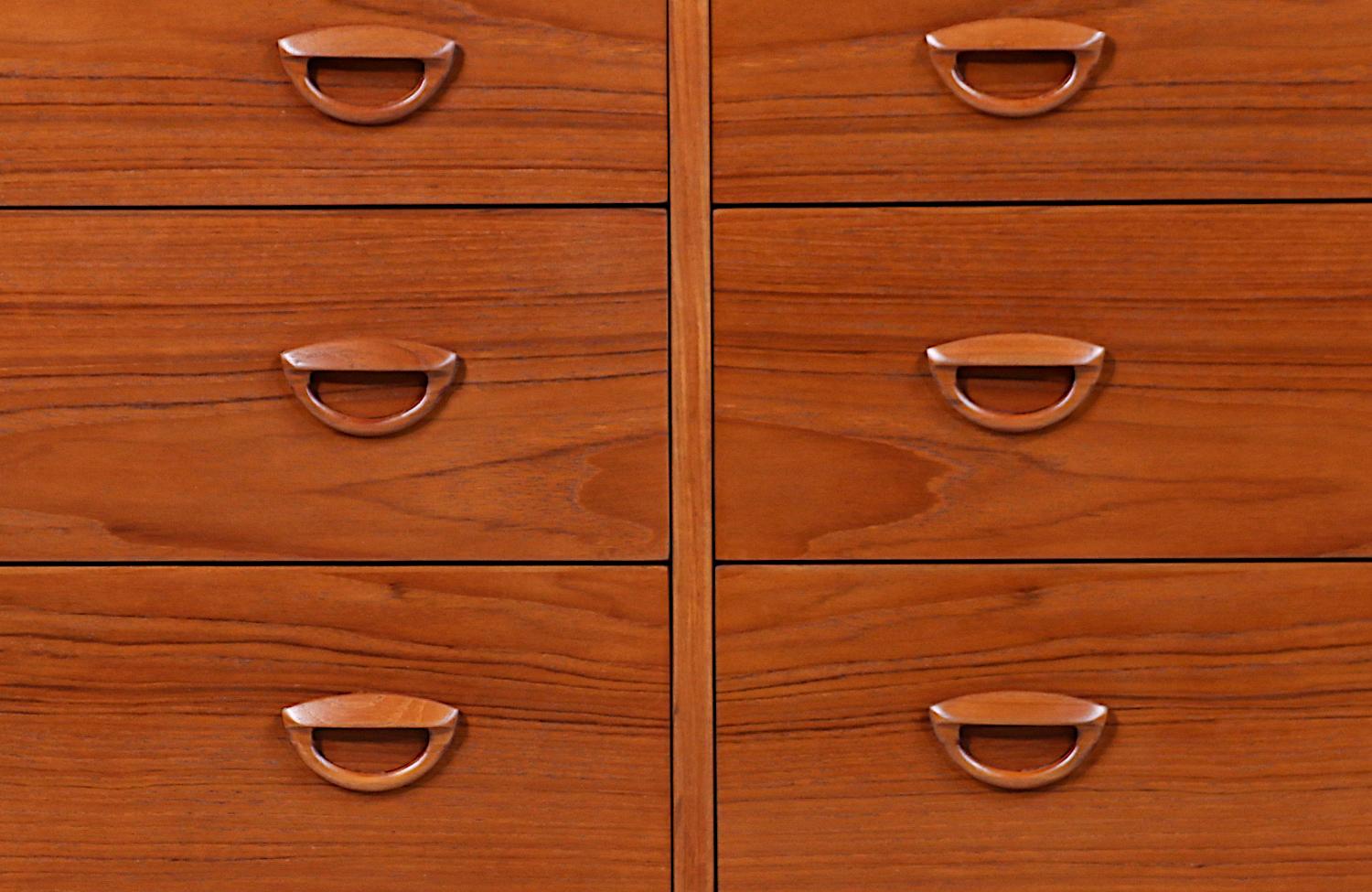 Danish Modern Teak Dresser by Kai Kristiansen 3