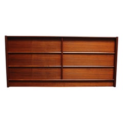 Danish Modern Teak Dresser / Chest of Drawers by Jesper