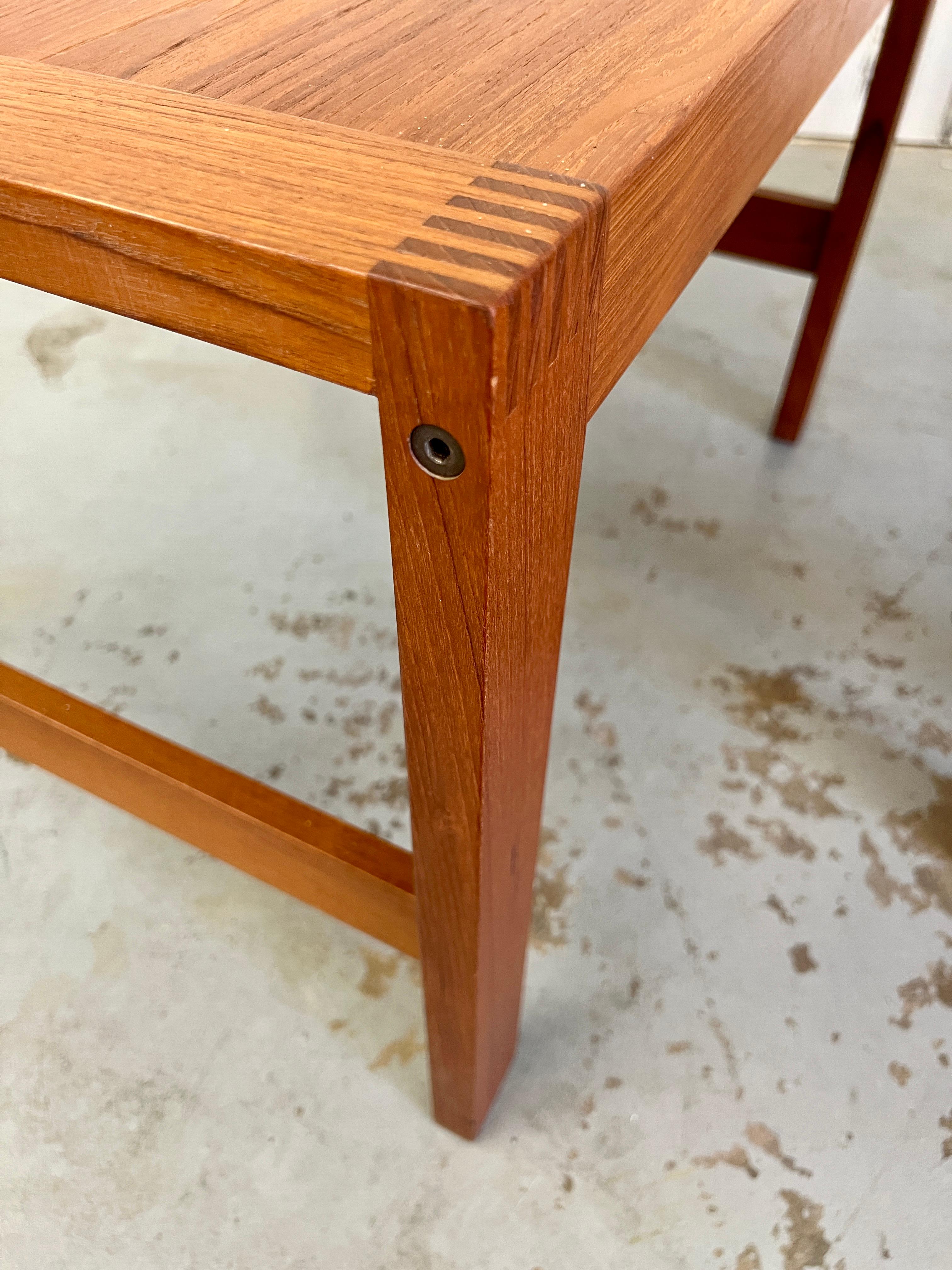 Danish Modern Teak End Tables 2