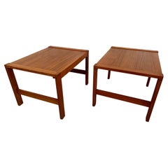 Danish Modern Teak End Tables