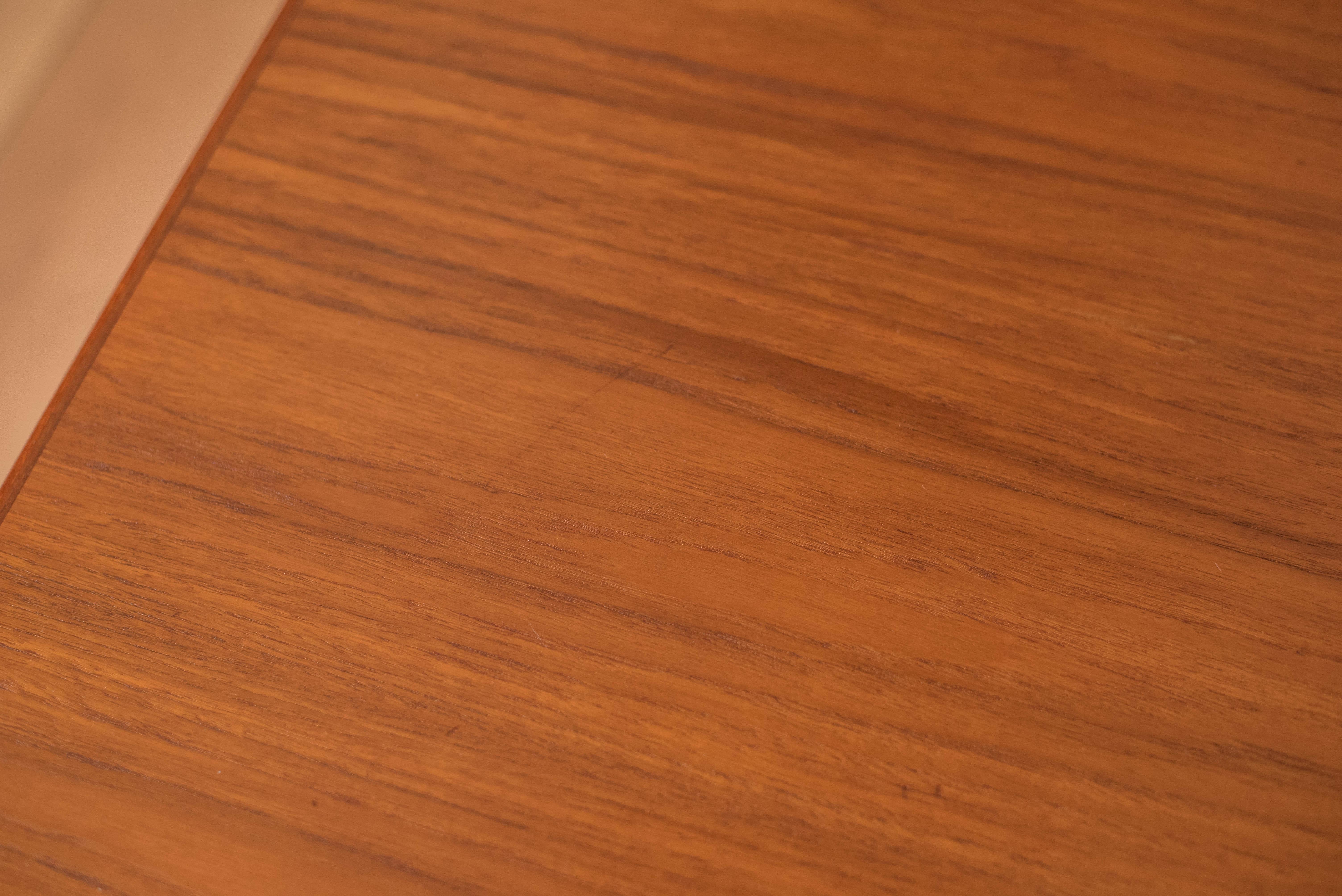 Danish Modern Teak Executive Writing Desk by Borge Mogensen for Soborg Mobler in vendita 11