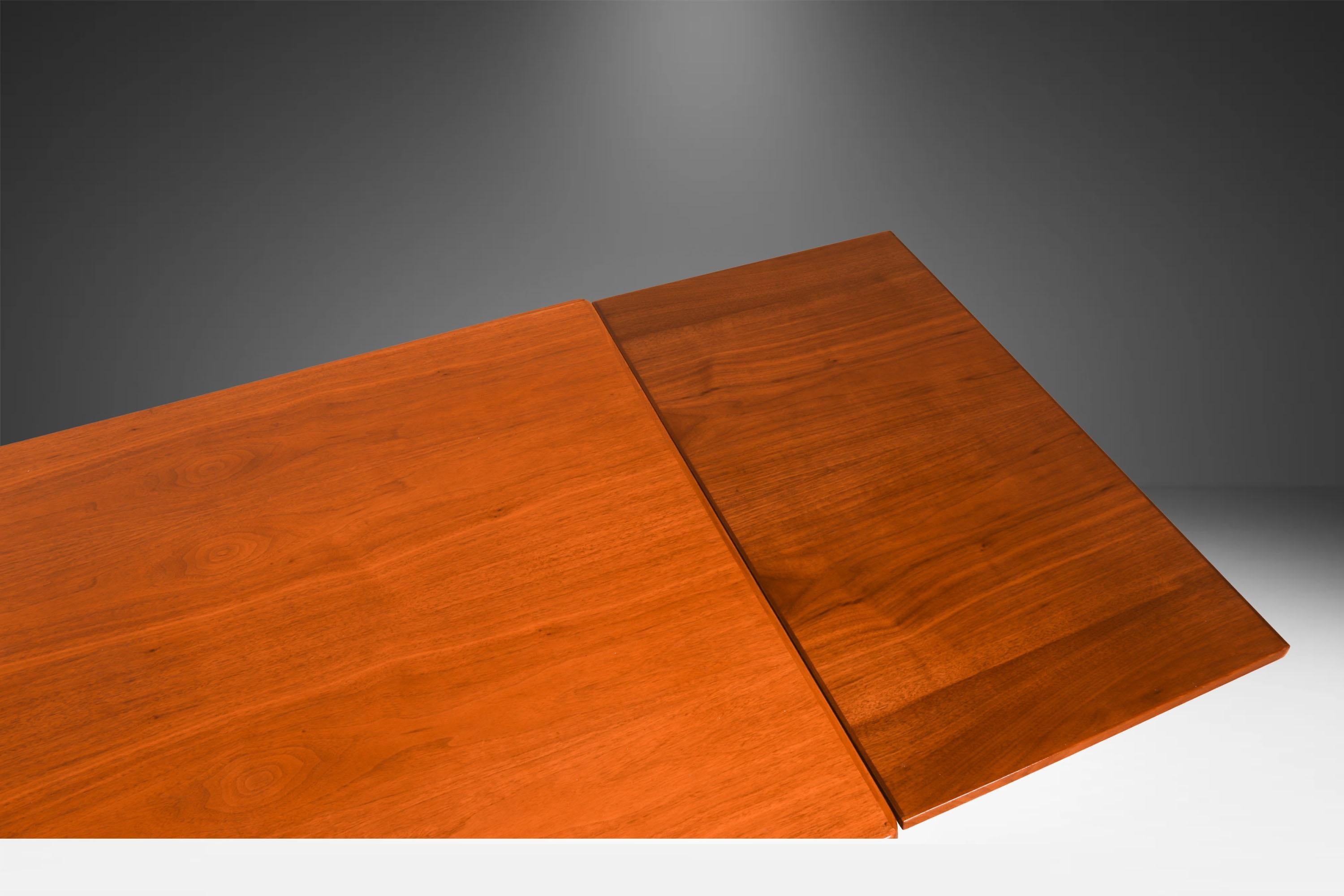 Teck Table à manger moderne danoise en teck à rallonge Vejle Stole & Møbelfabrik en vente