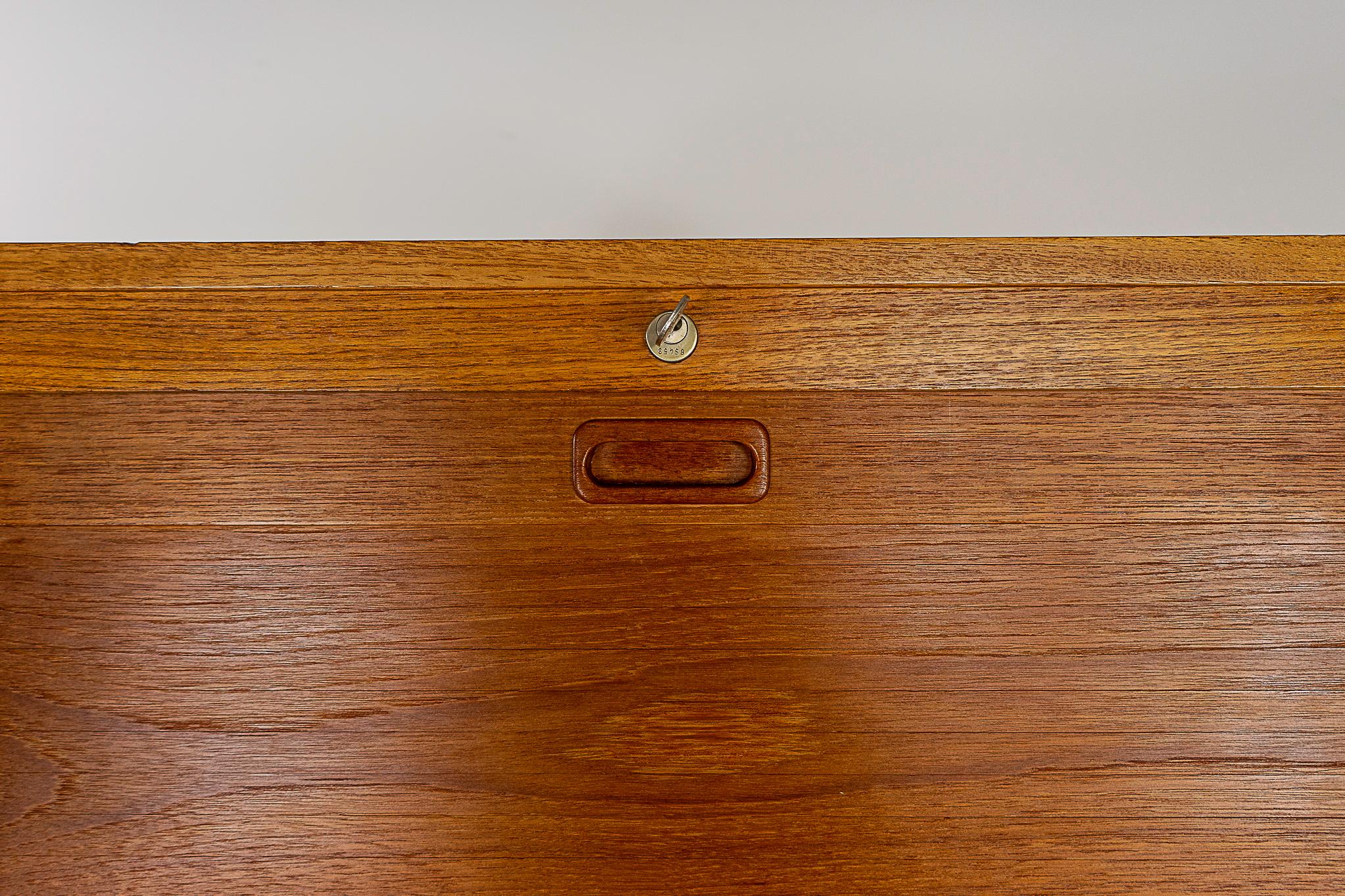 Scandinavian Modern Danish Modern Teak File Cabinet
