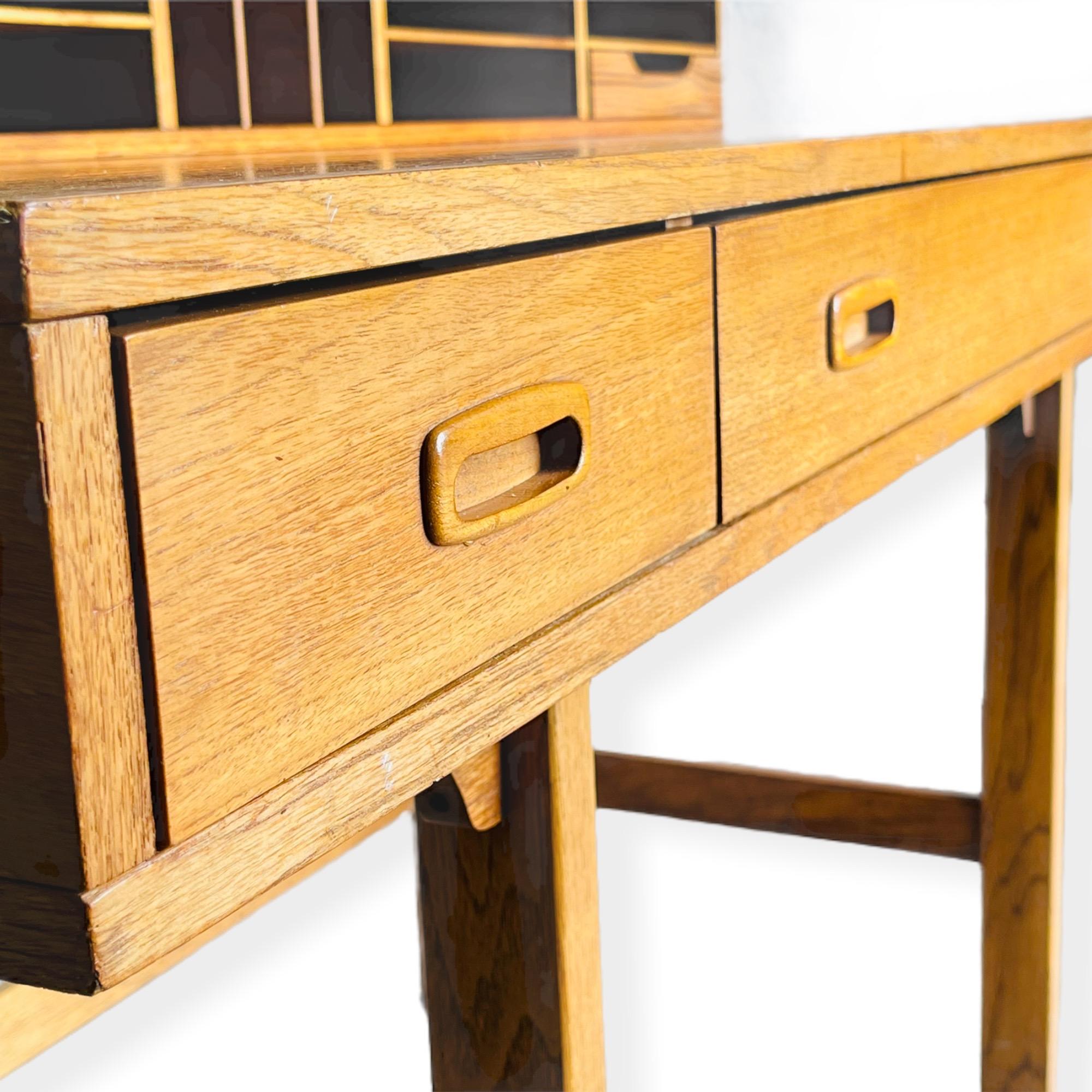 Danish Modern Teak Flip Top Desk by Peter Lovig Nielsen 5