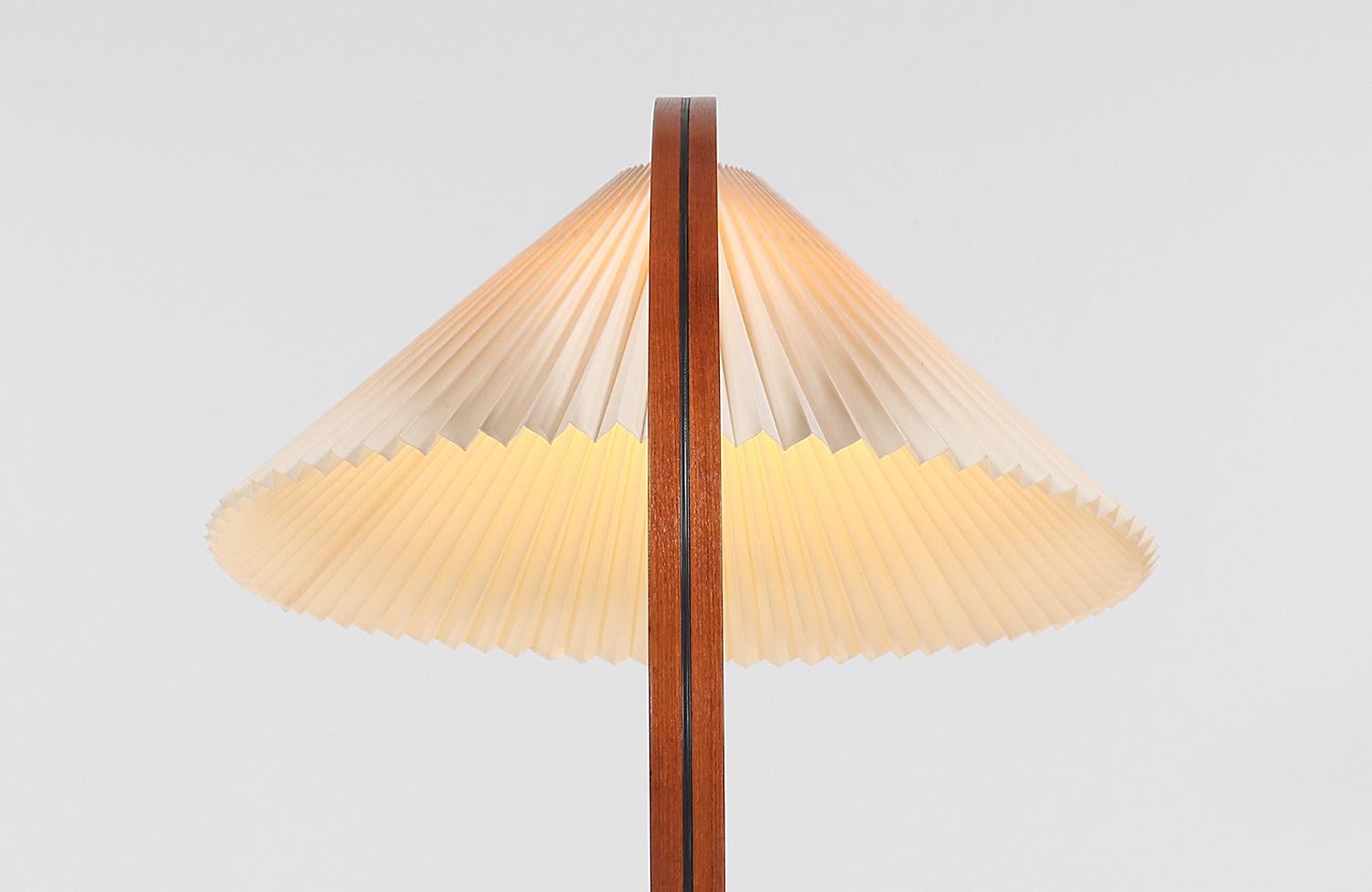 Mid-Century Modern Danish Modern Teak Floor Lamp by Mads Caprani