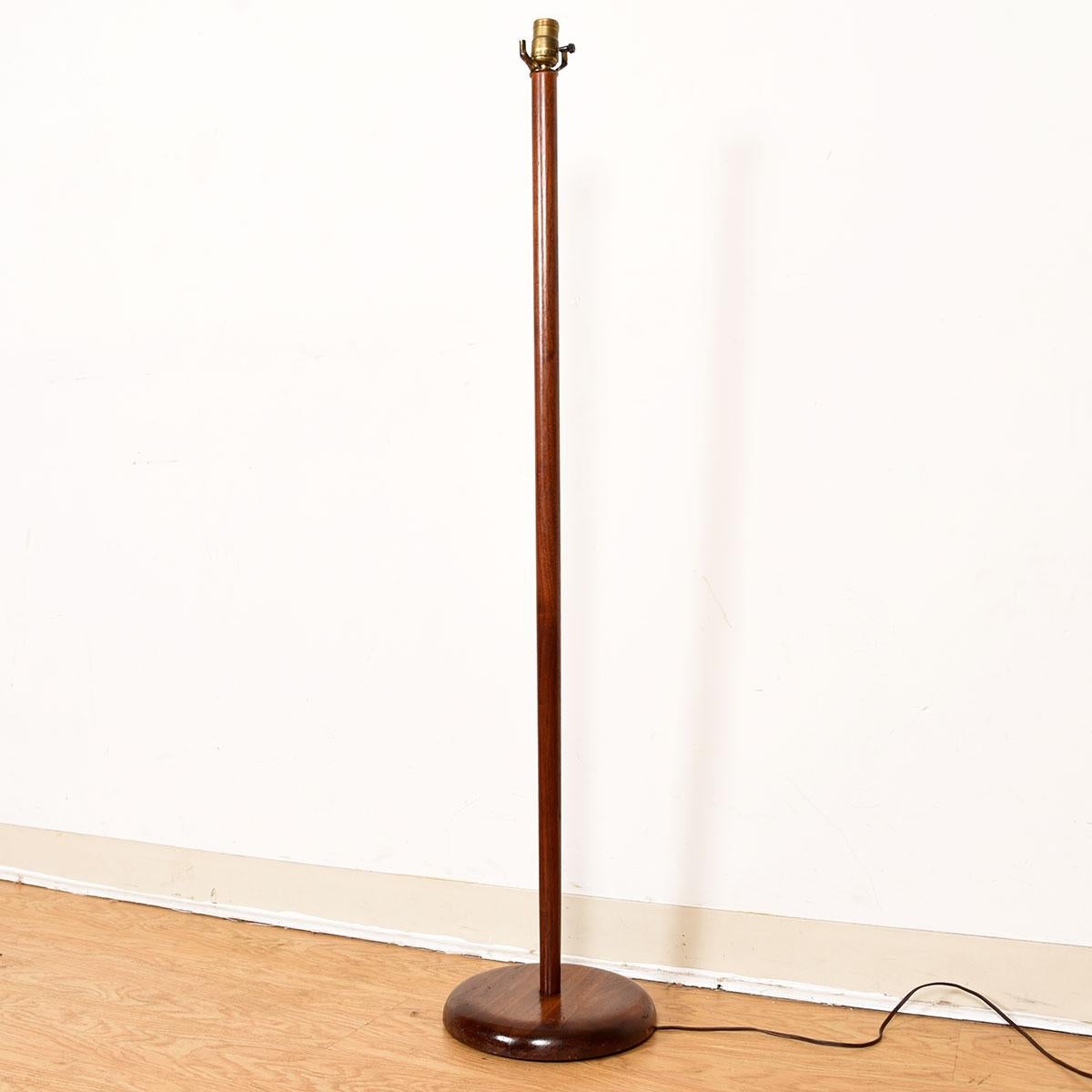 Danish Modern Teak Floor Lamp

Additional information:
Material: Teak
Featured at Kensington
Shade is not included

Dimension: Ø 10.25? x H 48? (to top of shade)