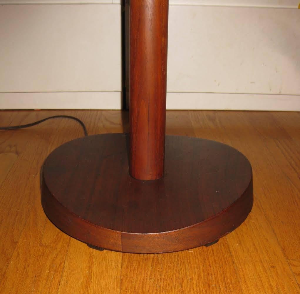 20th Century Danish Modern Teak Floor Lamp For Sale