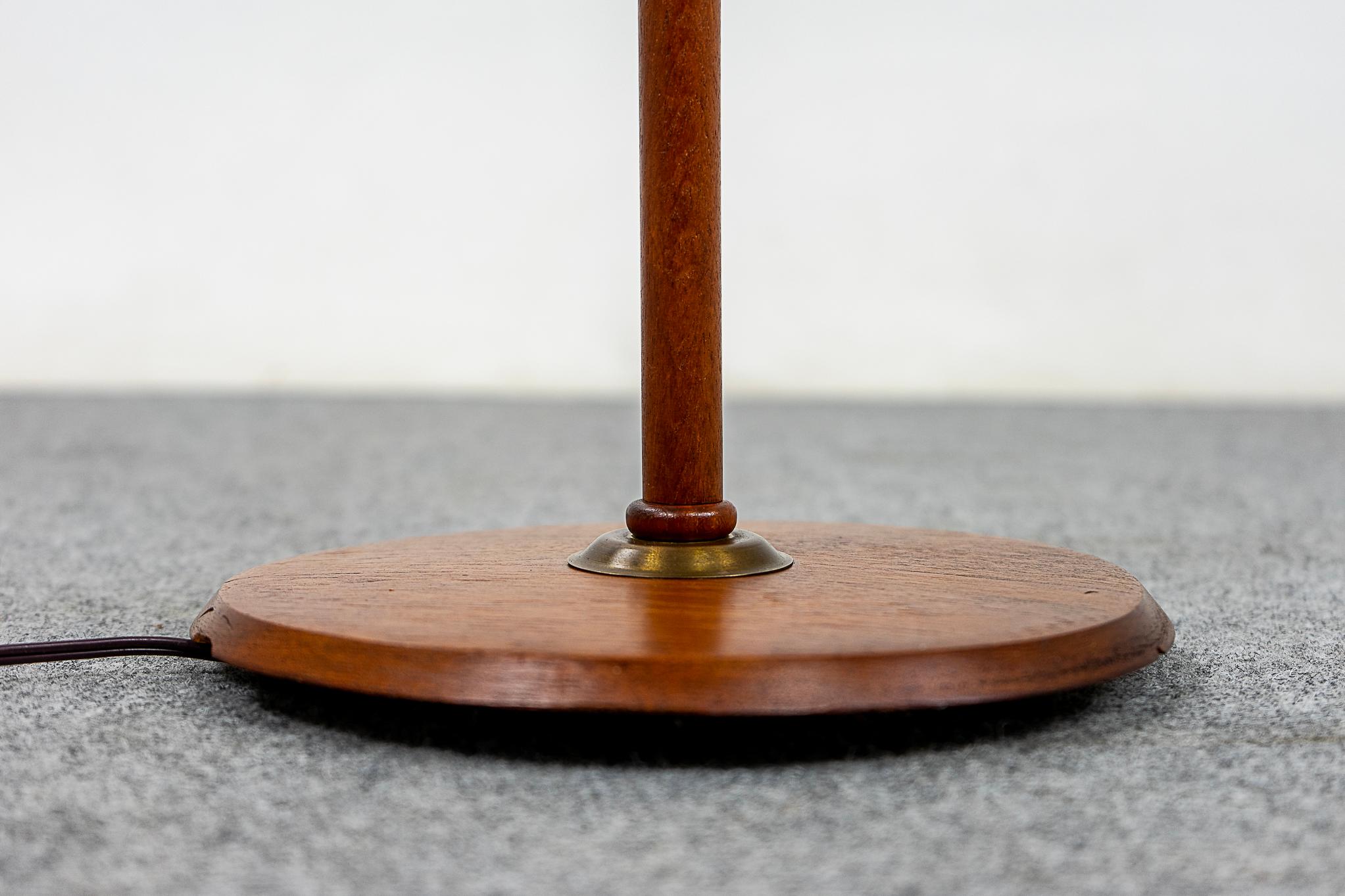 Mid-20th Century Danish Modern Teak Floor Lamp