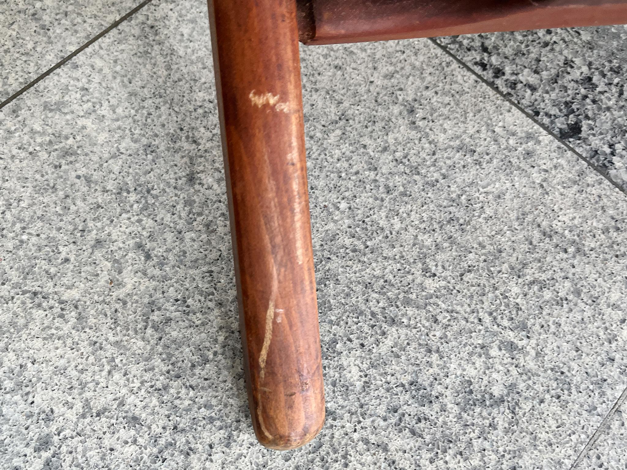 Danish Modern Teak Folding Chairs in the Style of Ebert Wels - A Pair For Sale 6