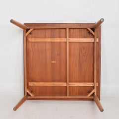 Danish Modern Teak Folding Dining Table