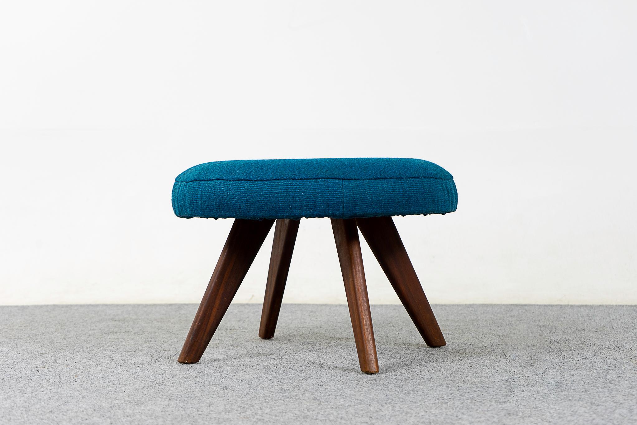 Danish Modern Teak Footstool For Sale 2