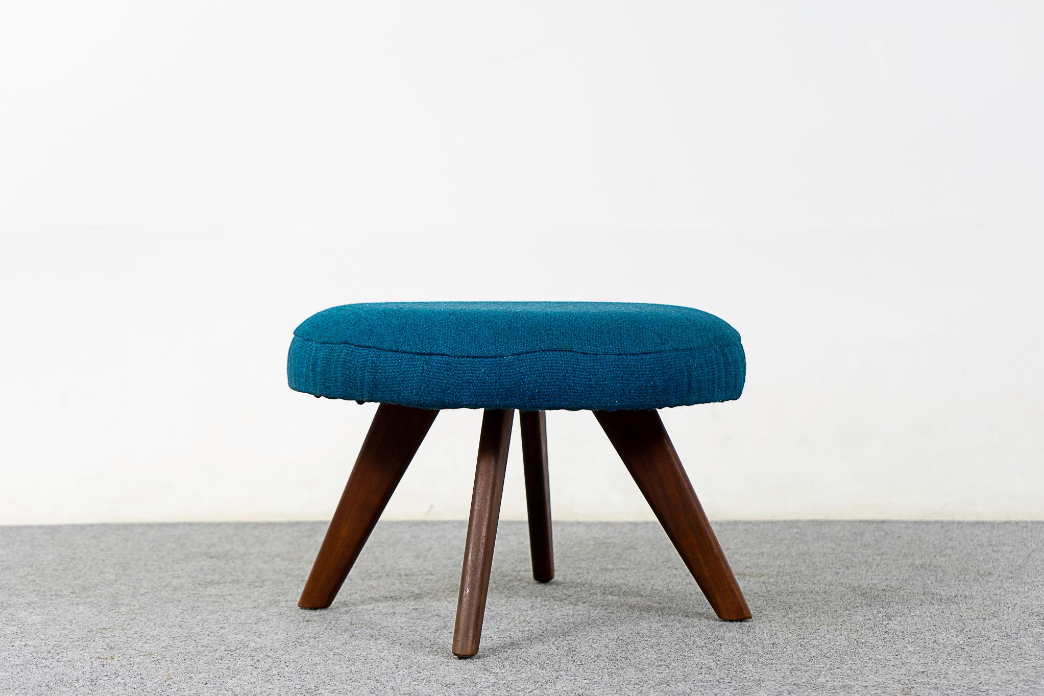 Danish Modern Teak Footstool For Sale 3