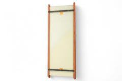 Danish Modern Teak Framed Wall Mirror