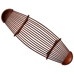 Danish Modern Teak Fruit Basket, 1950s