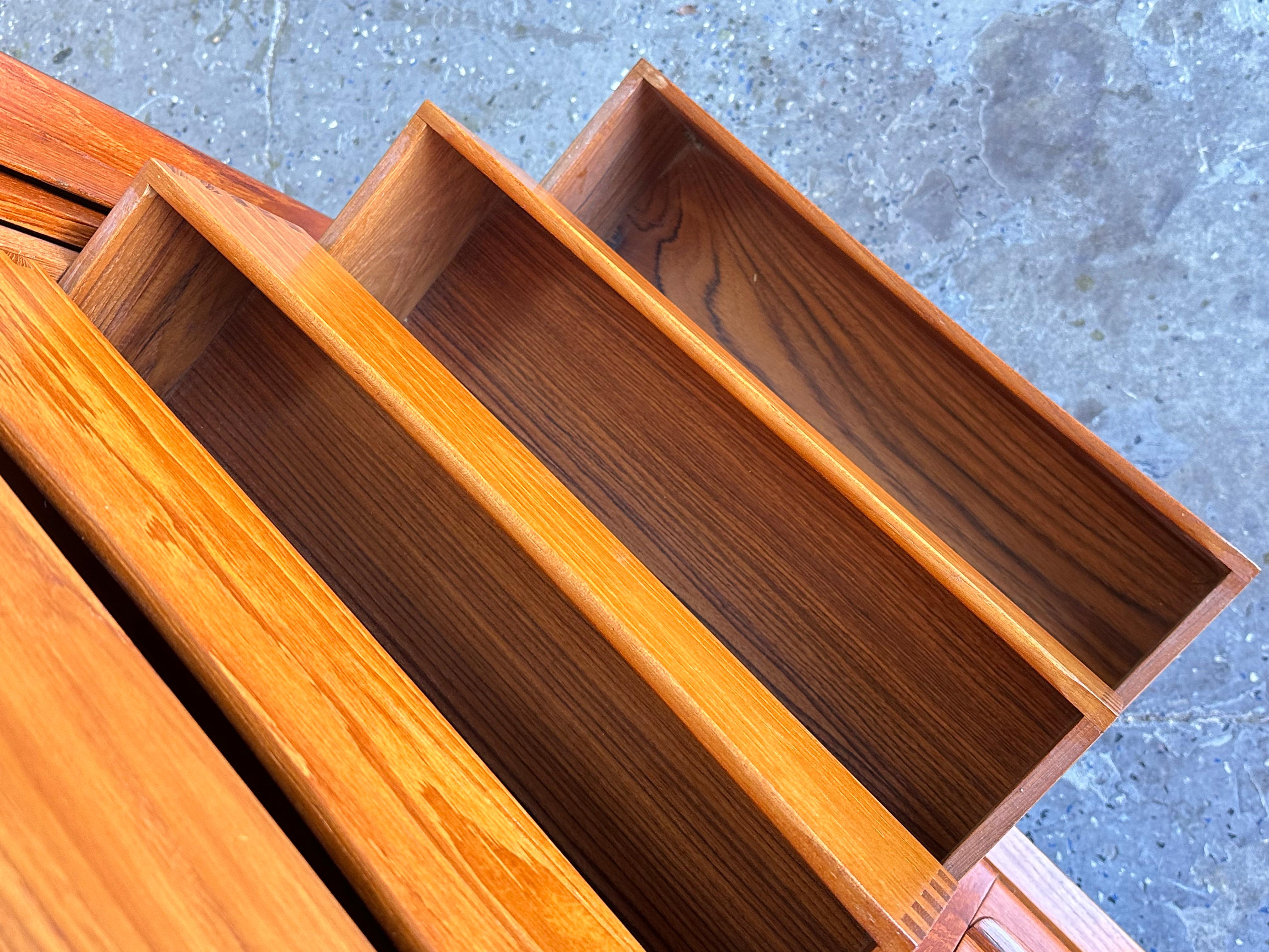 Mid-20th Century Danish Modern Teak Gentleman’s Chest by Svend A Madsen for Mobelfabrik