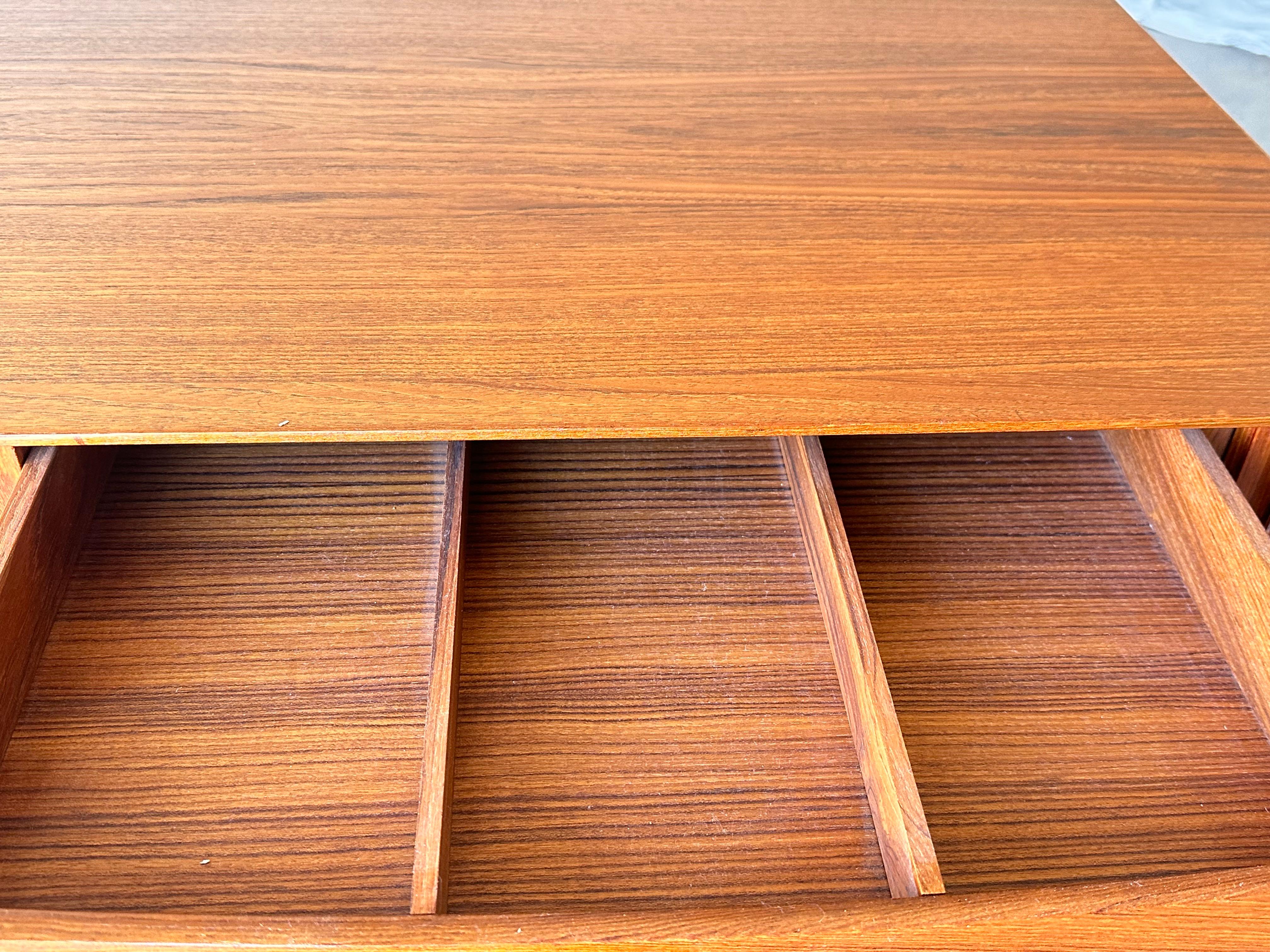 Danish Modern Teak Gentleman’s Chest by Svend A Madsen for Mobelfabrik 1