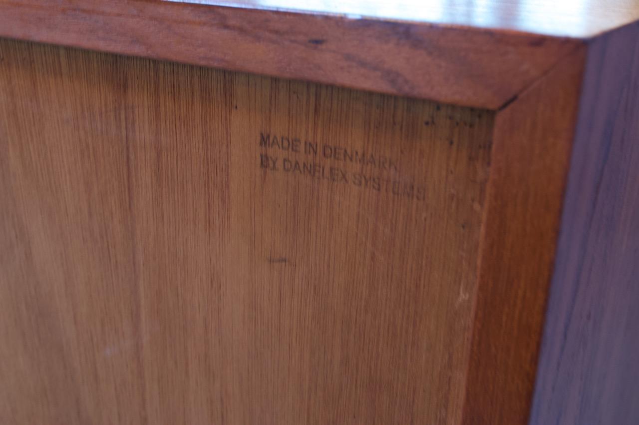 Danish Modern Teak Gentleman's Chest / Highboy by Danflex Systems 12