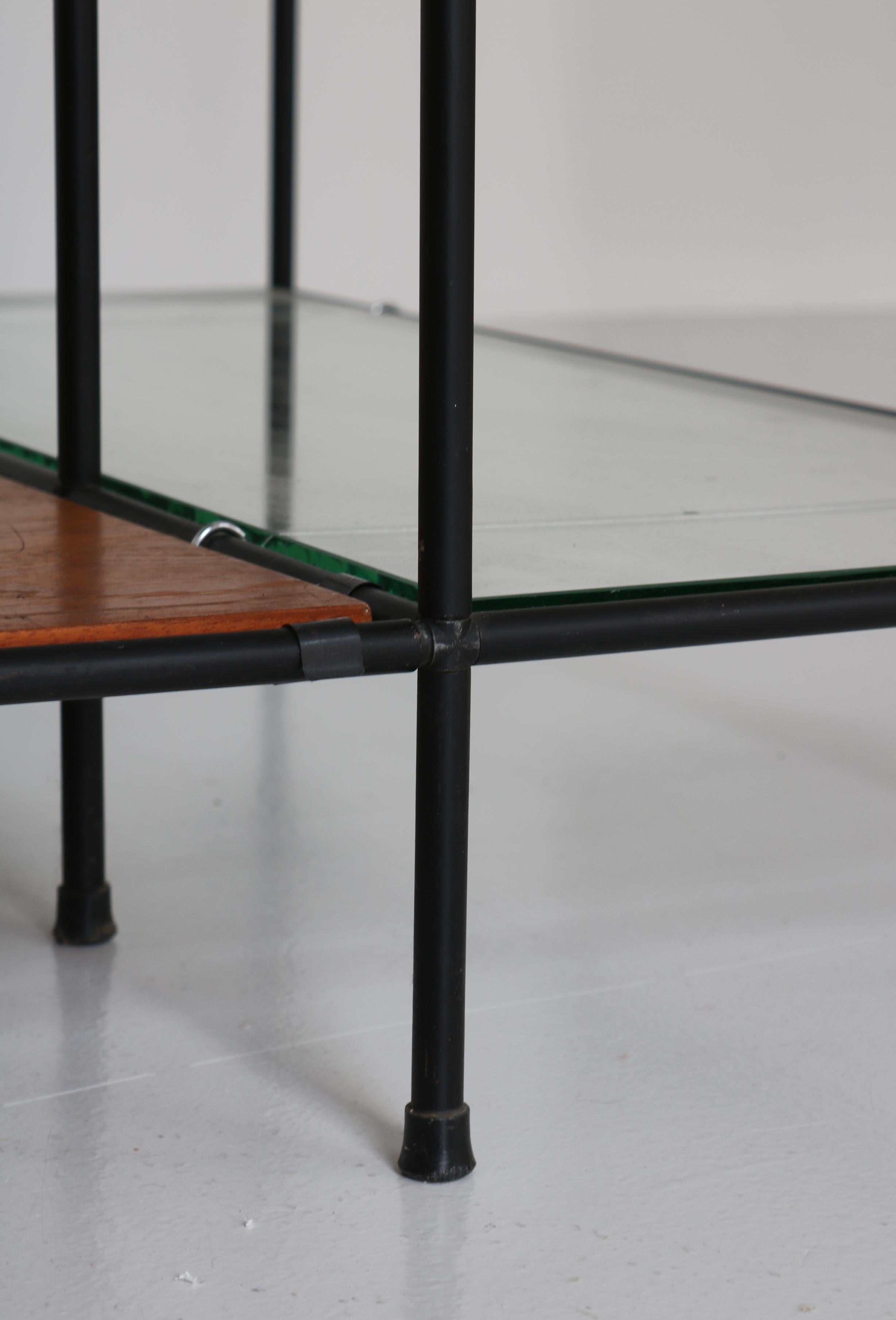 Danish Modern Teak & Glass Shelving System Abstracta by Poul Cadovius, 1960s For Sale 9